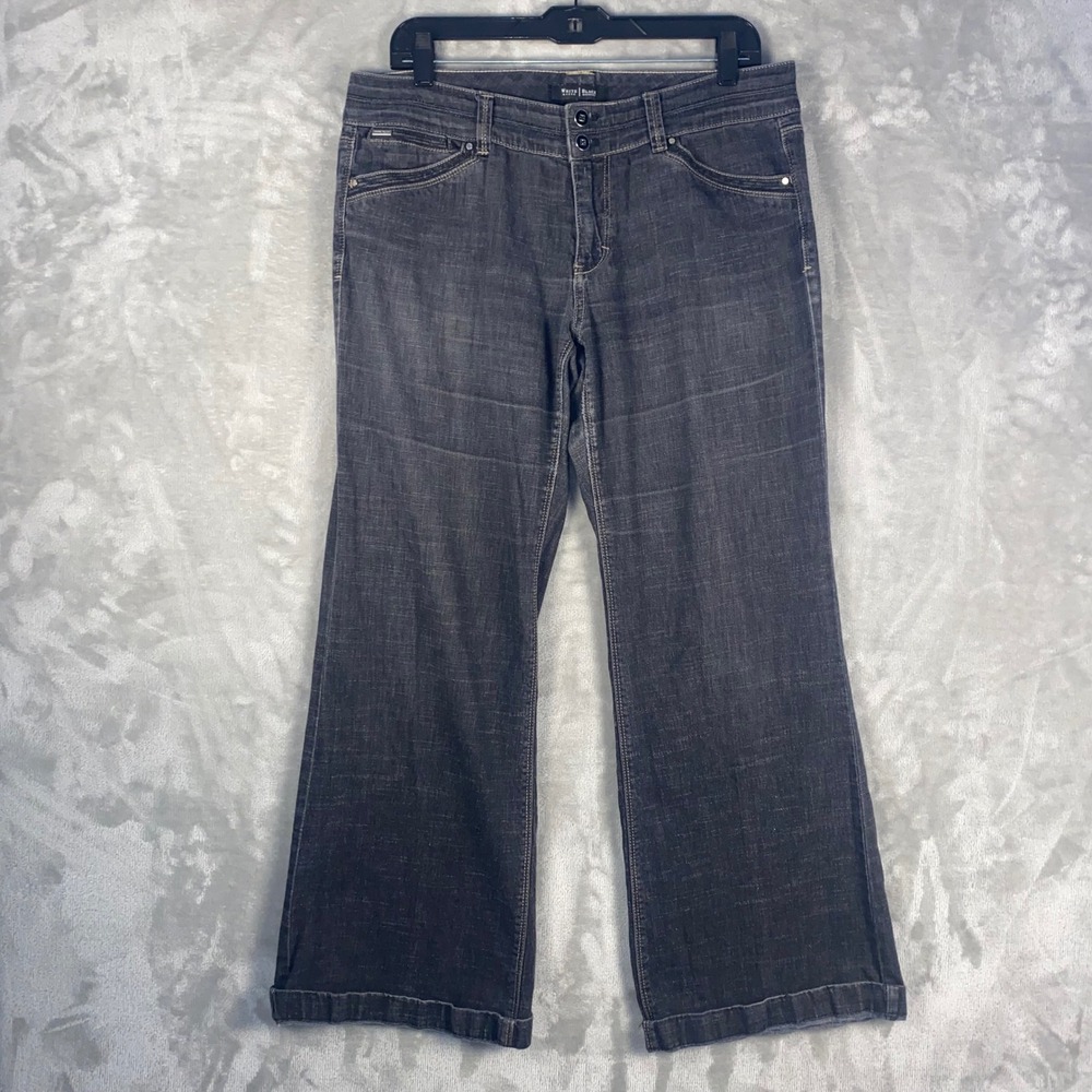 White House Black Market Womens Dark Wash Bootcut Jeans‎ Size 10